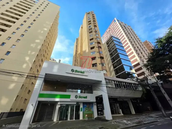 Apartamento com 1 dormitório, 1 vaga de garagem para alugar com 23,43m² no Ed. Paloma Pica