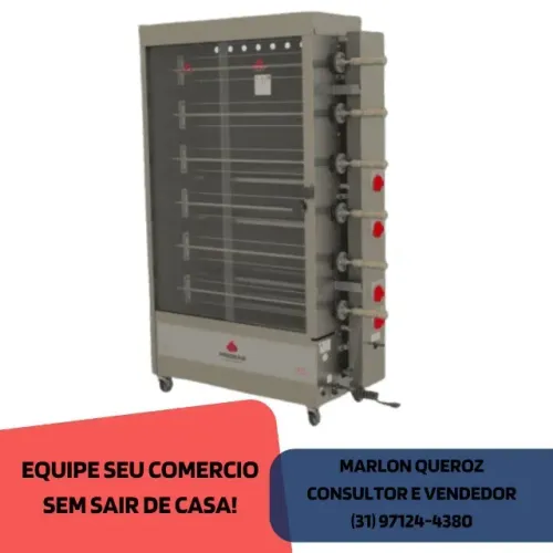 Assadeira Para 30 Frangos Progas 