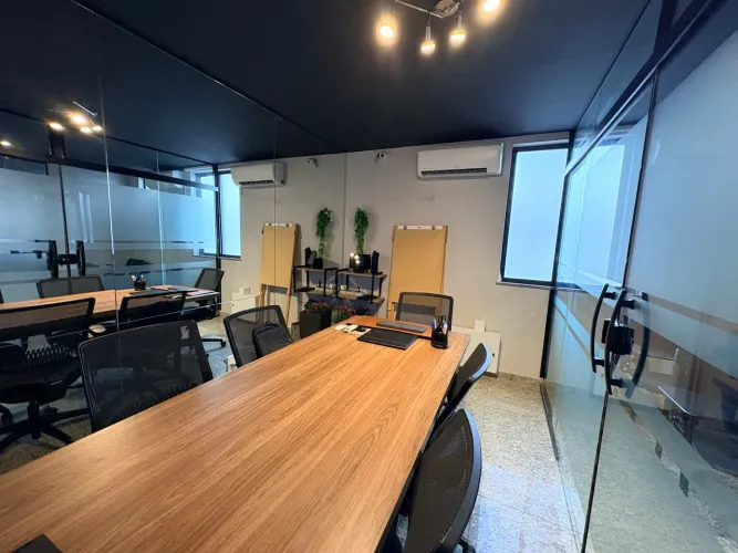 Grande Sala Comercial Equipada e Mobiliada