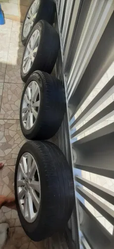 Jogo de rodas civic g9 pneus Michelin 205/55/16
