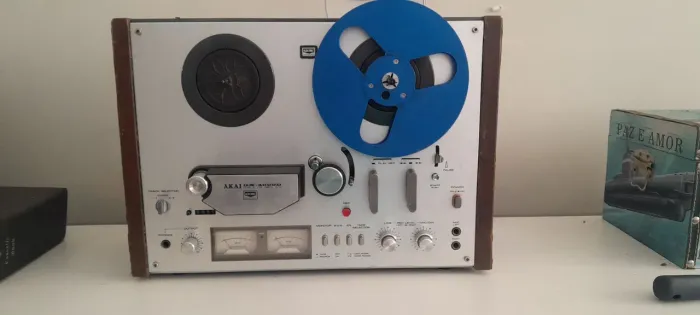 Akai GX4000D Revisado e Calibrado motor a mil.