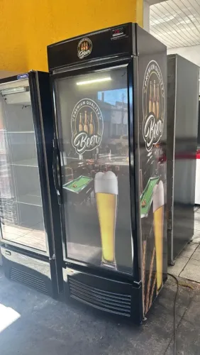Cervejeira porta de vidro com garantia e pronta entrega!!!