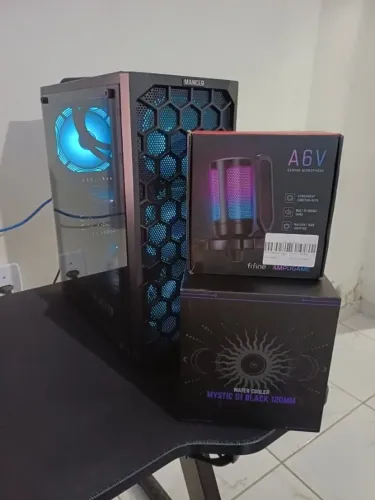 PC Ryzen 5 + Microfone Fifine!