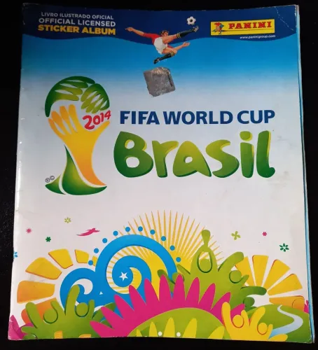 Álbum Copa de 2014 Completo Excelente Estado