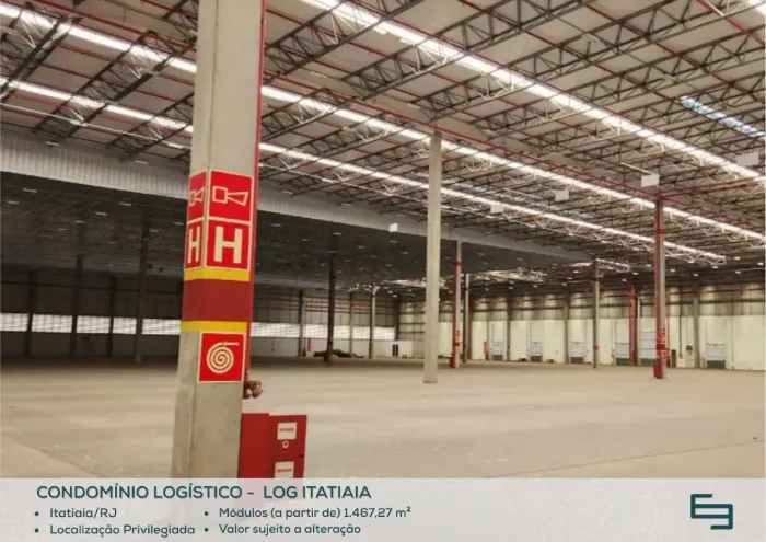 Galpão para alugar em Itatiaia/RJ com 2.934,54 m² e 8 docas
