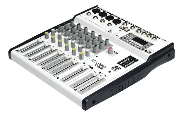 MESA DE SOM STANNER 6 CANAIS USB/MP3/B.T./FM