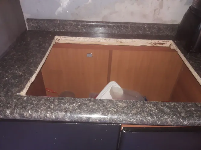 Balcão para cooktoop 