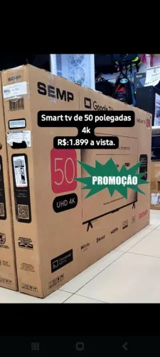 Smart tv de 50 polegadas 