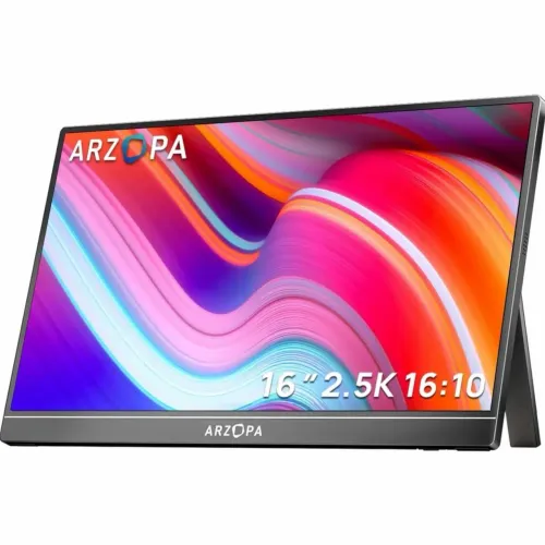 Monitor Portátil Arzopa Z1RC 16Polegadas 2K NOVO LACRADO + ENTREGA RÁPIDA SP
