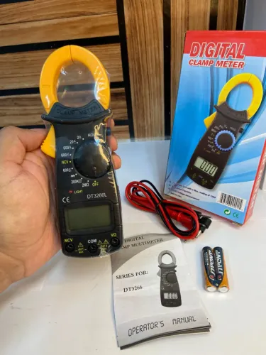 Alicate Amperímetro Multímetro Digital DT3266L DIGITAL CLAMP METER Unity an4