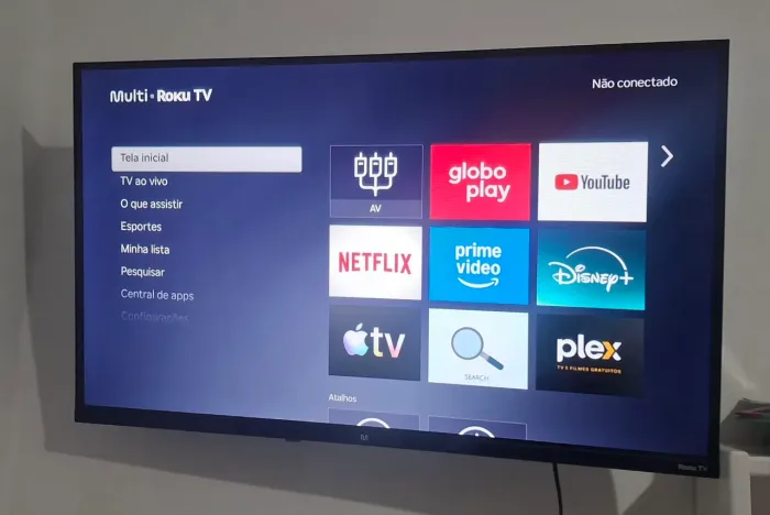 Smart Tv AOC Dled Wifi Roku Tv Quad Core 32s5155/78g