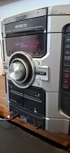 SONY GENEZI GT44 + SUBWOOFER | AUX FUNCIONANDO | SOM FORTE