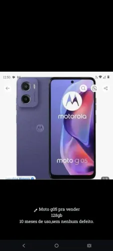 Moto g05,semi novo