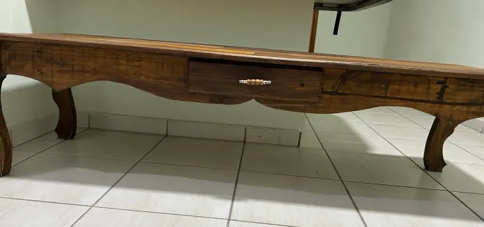 VENDO RACK DE MADEIRA PURA SEMINOVO