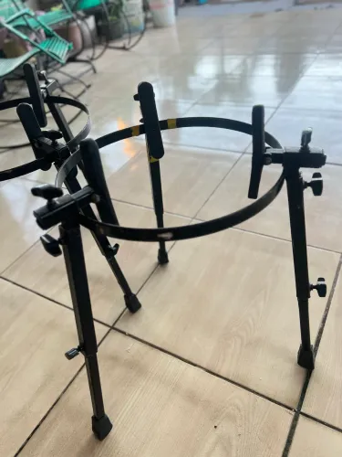Vendo suporte Pearl para par de Congas