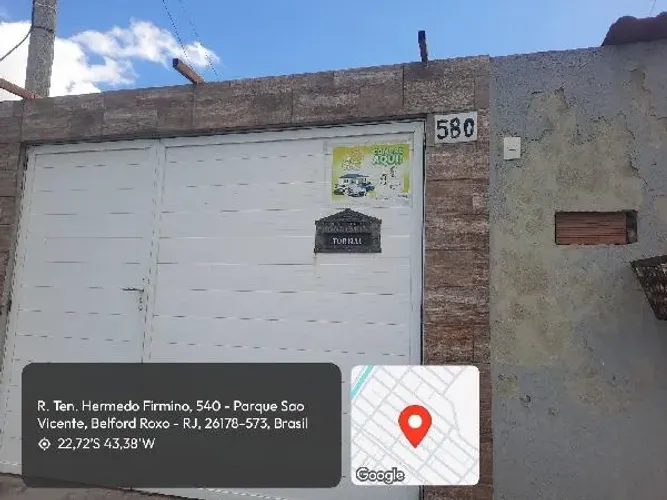 Oferta em destaque Casa no Sao Vicente, Belford Roxo - RJ, Nº 580, 2 quartos, 1 vaga, 134