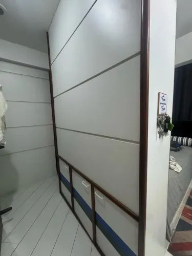 Móvel com cama de solteiro beliche