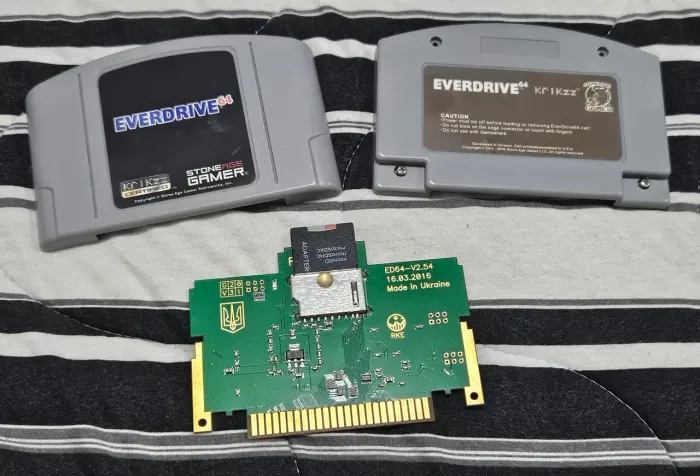 Cartucho EverDrive 64 Original Krikzz