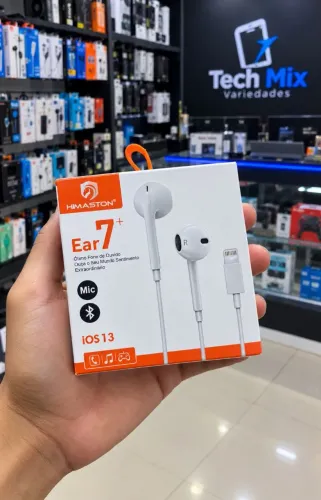 Fone de ouvido com fio para iPhone