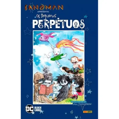 História em Quadrinhos (HQ) Sandman Apresenta Vol. 2 - Os Pequenos Perpétuos (Novo - Lacra