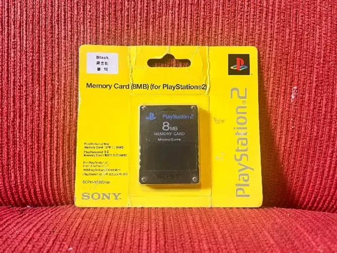 Memory Card PS2 Original Novo Lacrado