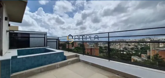 Cobertura com 4 quartos para alugar no Buritis 220m²