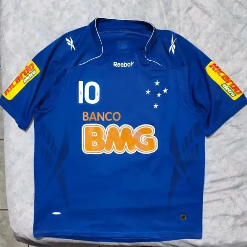 camisa original 2010 cruzeiro azul tamanho g 2011