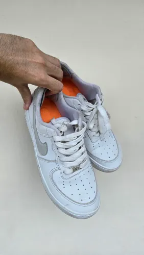 Nike Air Force 1 - Branco e Cinza (Tam 42) Réplica