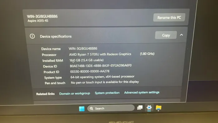 Acer Aspire 5 A515-45
