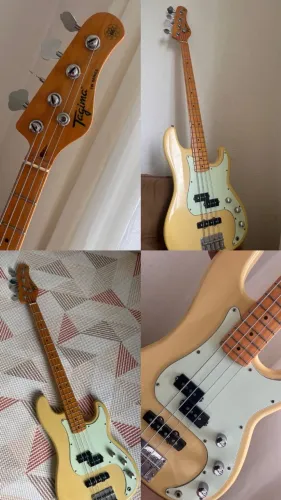 Vendo: Contrabaixo Tagima Tw65 Olympic White