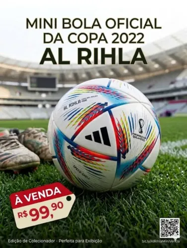 Mini Bola adidas Al Rihla oficial
