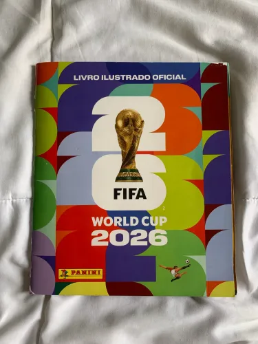 Álbum completo copa do mundo 2026, capa mole