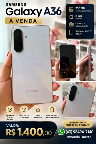 Vendo Samsung Galaxy A36