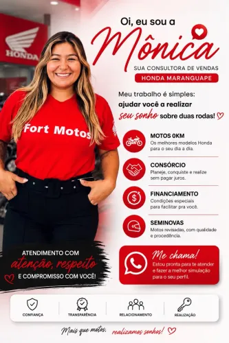 Compre sua moto 0km sem entrada