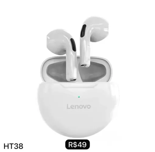 Fone HT38 Lenovo - Produto Novo