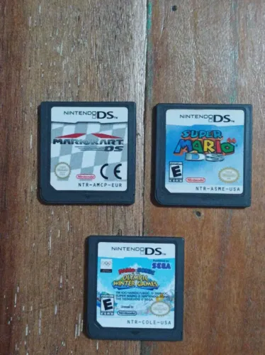 Jogos originais Nintendo DS valores na descrição envio Olx pay