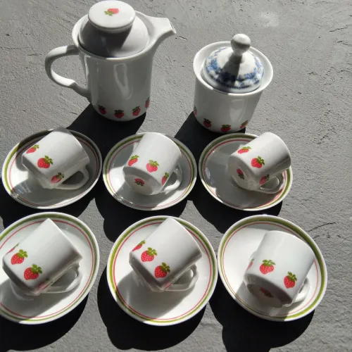 Conjunto de café porcelana Euro