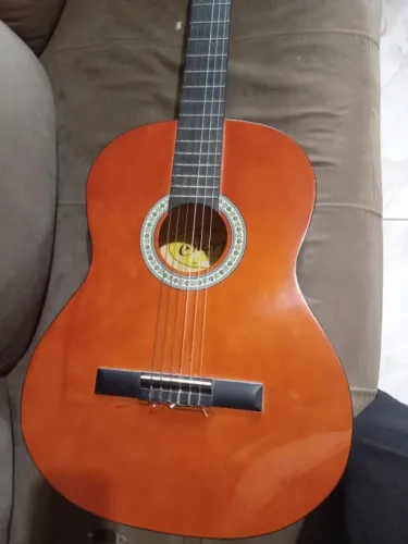 Violão Gianini n°14 em perfeito estado com capa e cordeamento novo.