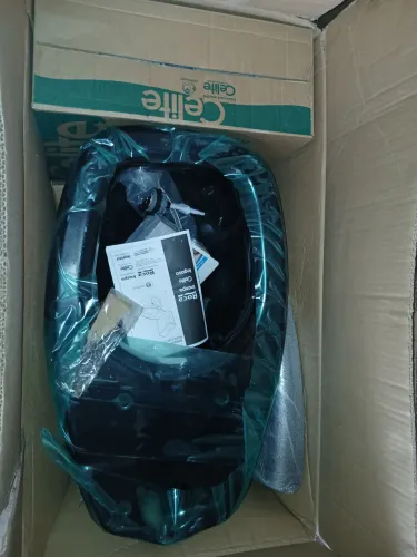Vaso sanitário preto novo na caixa