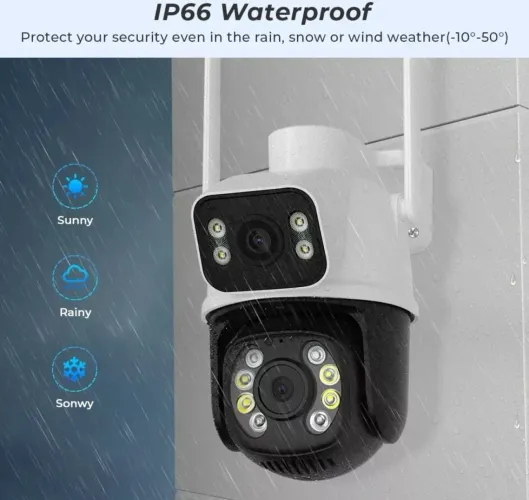 Câmera de segurança wi-fi nova com garantia acompanha cartão de memória de 32G 