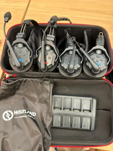 Sistema Intercomunicação Hollyland Solidcom C1-4s Wireless 