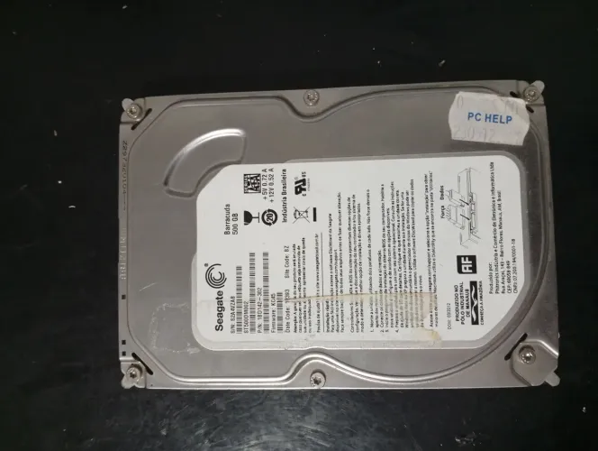 HD Seagate 500gb usado