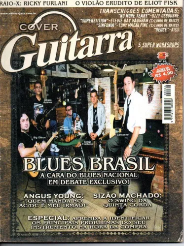 Revista Cover Guitarra edição especial Blues Brasil