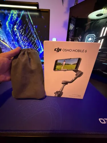DJI Osmo 6 - Estabilizador para celular - Preto (NÃO ACEITO TROCAS)
