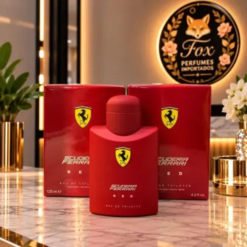 Perfume masculino Ferrari red 125ml original