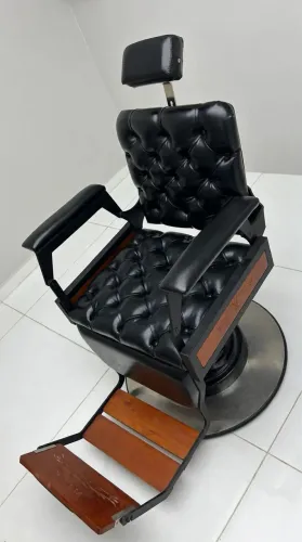CADEIRA DE BARBEIRO RETRÔ VINTAGE