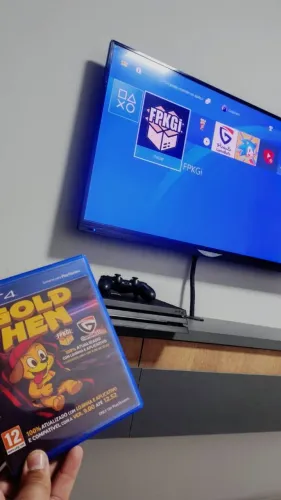 PS4 PRO DESBLOQUEADO (GOLD HEN)