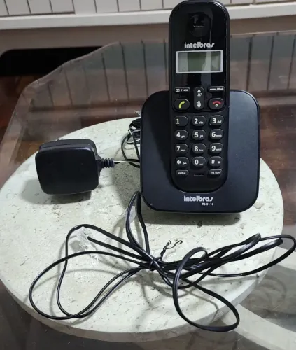Telefone sem fio, Intelbras, modelo TS 3110.
