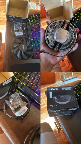 Cooler Processador H'win VC-120 120mm (2 Semanas de Uso - Praticamente Novo!)