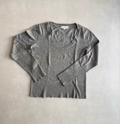 Tricot Calvin Klein cinza P